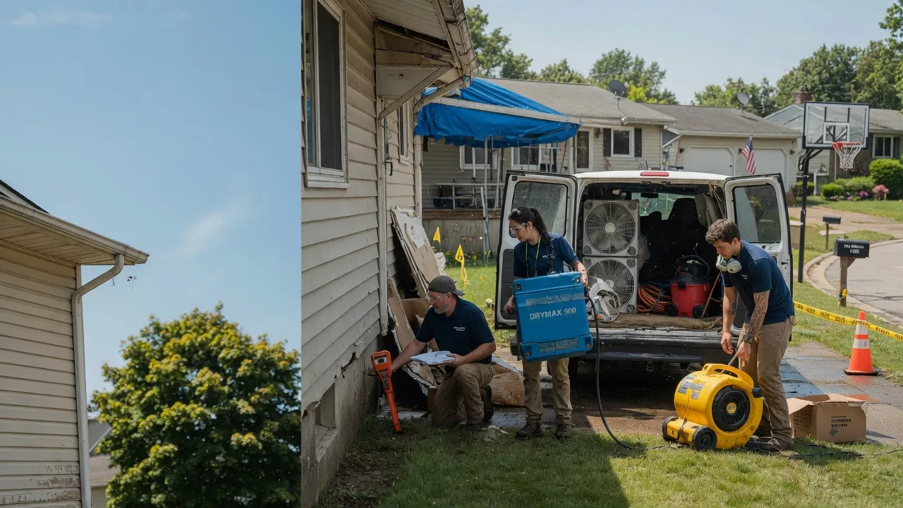 Ceiling Leak Cleanup in Filion, MI near me