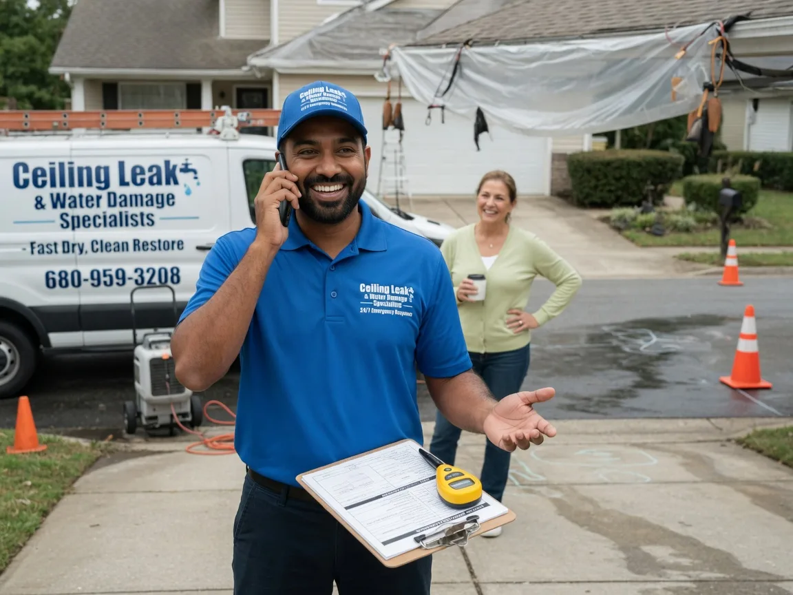 Ceiling Leak Cleanup Filion, MI FAQs